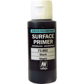 Black Surface Primer Acrylic Paint AV602 60ml