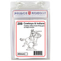 PA209 Cowboy riding horse firing gun