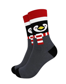 Christmas Penguin Socks