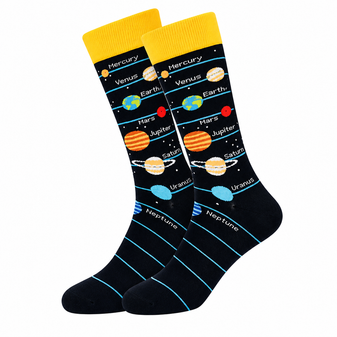 Planet Hopper Socks, Ladies Planet Hopper Socks, Solar System Socks, Planet Socks, Space Socks, Solar System Crew Socks, Planet Novelty Socks, Astronomy Socks, Space Theme Socks, Science Socks, Galaxy Socks, Universe Socks, Planet Pattern Socks, Space Exploration Socks, Astronomy Gift, Science Gift, Space Lover Gift, Planet Lover Gift, Educational Socks, Nerd Socks, Geek Socks, Cosmic Socks, Outer Space Socks, Rocket Socks, STEM Gift, Novelty Crew Socks, Solar System Gift