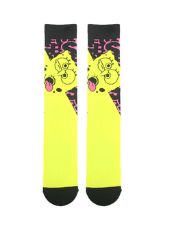 Ladies Yellow Sponge Bob Socks