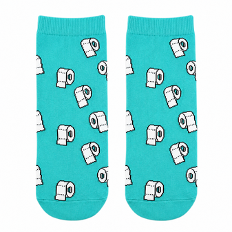 Ladies Toilet Paper Ankle Socks