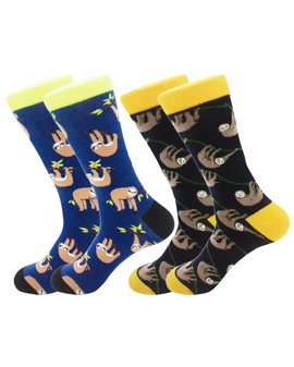 Take It Slothy: Lazy Day Socks, Men's Take It Slothy: Lazy Day Socks, Men's Take It Slothy: Lazy Day Socks 2 pack, Sloth Socks, Funny Socks, Animal Socks, Cute Socks, Novelty Socks, Lazy Socks, Men’s Socks, Women’s Socks, Cozy Socks, Quirky Socks, Patterned Socks, Fun Socks, Gift Socks, Animal Print Socks, Cute Animal Socks, Funny Gift, Relax Socks, Chill Socks, Colorful Socks, Unique Socks