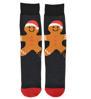 Snap Decision: Gingerbread Socks, Ladies Snap Decision: Gingerbread Socks, Gingerbread Socks, Ladies Socks, Christmas Socks, Holiday Socks, Funny Socks, Cute Socks, Festive Socks, Novelty Socks, Gingerbread Man Socks, Women's Christmas Socks, Women's Holiday Sock