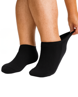 Cushioned Care: Diabetic Ankle Socks, Unisex Cushioned Care: Diabetic Ankle Socks, Diabetic Socks, Ankle Socks, Unisex Socks, Black Socks, Cushioned Socks, Comfort Socks, Soft Socks, Medical Socks, Circulation Socks, Non Binding Socks, Health Socks, Breathable Socks, Gentle Grip Socks, Support Socks, Everyday Comfort Socks