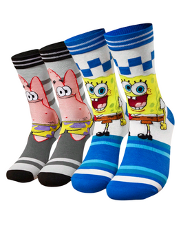 Best Buds Below: SpongeBob and Patrick Socks, Ladies Best Buds Below: SpongeBob and Patrick Socks, Ladies Best Buds Below: SpongeBob and Patrick Socks 2 pack, SpongeBob Socks, Patrick Socks, Nickelodeon Socks, Cartoon Socks, Fun Socks, Colourful Socks, Character Socks, Crew Socks, Gift For Him Socks, Novelty Socks, Funny Socks, Pop Culture Socks, SpongeBob SquarePants Socks, Friendship Socks