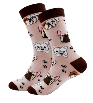 Chunky Cheeks Bulldog Socks, Men's Chunky Cheeks Bulldog Socks, Bulldog Socks, Men's Dog Socks, Novelty Socks, Funny Bulldog Socks, Cute Dog Design, Animal Print Socks, Pawsome Socks, Casual Men's Socks, Crew Socks, Soft Cotton Socks, Comfortable Socks, Gift For Him, Quirky Men's Accessories, Pet Lover Socks, Dog Pattern Socks, Stylish Men's Socks