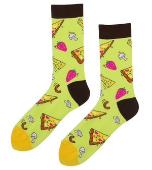 Pizza Party Chaos Socks, Men's Pizza Party Chaos Socks, Men's Pizza Party Chaos Socks, Pizza Socks For Men, Fun Pizza Socks, Food Pattern Socks, Foodie Socks For Men, Novelty Pizza Socks, Colourful Food Socks, Snack Theme Socks, Men's Fun Crew Socks, Men's Patterned Socks, Gift For Pizza Lovers, Foodie Gift Idea, Quirky Men's Socks, Comfortable Crew Socks, Bright Novelty Socks, Cheese Socks, Mushroom Socks, Tomato Socks