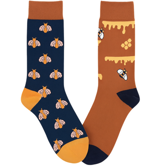 Beehold My Socks, Ladies Beehold My Socks, Ladies Bee Socks, Cute Bee Socks For Women, Fun Bee Themed Socks, Honeybee Pattern Socks, Colorful Novelty Socks For Women, Bee Lover Gift Ideas, Whimsical Women Socks, Fun Patterned Crew Socks, Bee Aesthetic Accessories, Sweet Honey Socks, Nature Themed Socks For Women, Quirky Gift For Her, Bee Print Fashion Accessories