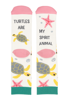 Turtles Are My Spirit Animal Socks, Ladies Turtles Are My Spirit Animal Socks, Ladies Turtles Are My Spirit Animal Socks, Cute Turtle Socks For Women, Funny Turtle Quote Socks, Animal Lover Novelty Socks, Sea Turtle Pattern Socks, Whimsical Statement Socks For Her, Ocean Theme Women Socks, Turtle Gift Idea For Women, Playful Graphic Crew Socks, Nature Inspired Socks