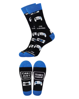 Can I Just Finish This Game Socks, Men's Can I Just Finish This Game Socks, Men’s Can I Just Finish This Game Socks, Men’s Gaming Socks, Men’s Gamer Socks, Men’s Video Game Socks, Men’s Controller Socks, Men’s Console Socks, Men’s Novelty Socks, Men’s Fun Socks, Men’s Graphic Socks, Men’s Statement Socks, Men’s Nerd Socks, Men’s Geek Socks