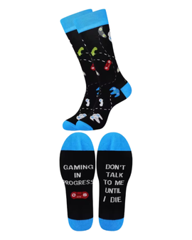 Do Not Talk To Me Until I Die Gaming Socks, Men's Do Not Talk To Me Until I Die Gaming Socks, Men's Gaming Socks, Men's Novelty Socks, Do Not Talk To Me Until I Die Gaming Socks, Funny Men's Socks, Gamer Socks Men, Video Game Socks, Gaming In Progress Socks, Gamer Gift For Men, Men's Crew Socks, Black And Blue Socks, Men's Cotton Socks, Statement Socks Men, Gaming Gift Socks, Gift Socks For Him, Casual Men's Socks, Weekend Socks Men, Gaming Accessories, Fun Men's Footwear, Hardcore Gamer Socks