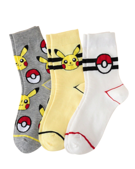 Pikachu Power Socks, Ladies Pikachu Power Socks, Ladies Pikachu Power Socks 3 pack, Ladies Pikachu Power Socks, Ladies Pikachu Socks, Pikachu Socks, Pokémon Socks, Pokemon Character Socks, Pikachu Crew Socks, Cute Pikachu Socks, Ladies Cartoon Socks, Anime Style Socks, Poké Ball Socks, Gaming Socks For Women, Fun Novelty Socks, Cute Anime Socks, Ladies Crew Socks, Yellow Pikachu Socks, Pokémon Gift Ideas, Cute Character Socks, Casual Fashion Socks, Kawaii Socks, Gamer Girl Socks, Ladies Pokémon Crew Socks, Electric Mouse Socks, Pop Culture Socks, Cute Everyday Socks, Pokémon Lover Gift