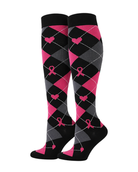 Hearts & Hope Breast Cancer Compression Socks, Ladies Hearts & Hope Breast Cancer Compression Socks, Pink Ribbon Compression Socks, Breast Cancer Awareness Socks, Breast Cancer Compression Socks, Pink Ribbon Socks, Women's Compression Socks, Knee High Compression Socks, Support Compression Socks, Compression Stockings, Breast Cancer Support Socks, Pink Argyle Compression Socks, Argyle Compression Socks, Pink Heart Compression Socks, Pink And Black Compression Socks, Circulation Socks, Travel Compression Socks, Flight Compression Socks, Leg Support Socks, Compression Socks For Women, Compression Socks For Nurses, Compression Socks For Standing All Day, Compression Socks For Swelling, Compression Socks For Travel, Graduated Compression Socks, Women's Knee High Socks, Pink Ribbon Awareness Socks, Hope And Strength Socks, Breast Cancer Fundraiser Socks, Pink Ribbon Gift Ideas, Compression Socks New Zealand, Women's Support Socks