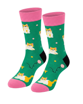 Purrfect Playtime Socks, Ladies Purrfect Playtime Socks, Ladies Purrfect Playtime Cat Crew Socks, Ladies Cat Socks, Women's Cat Socks, Cat Lover Socks, Cute Cat Socks, Kitty Print Socks, Cat Pattern Socks, Novelty Cat Socks, Funny Cat Socks, Cute Animal Socks, Ladies Novelty Socks, Women's Cute Socks, Cat Lover Gift, Cotton Crew Socks, Comfortable Ladies Socks, Soft Cotton Socks, Casual Crew Socks, Everyday Fashion Socks, Cute Pattern Socks, Animal Print Socks, Women's Fashion Socks, Fun Socks For Women, Gift For Cat Lovers, Whisker Print Socks, Playful Cat Socks
