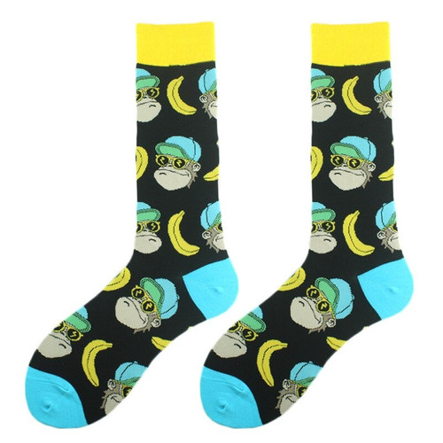 Monkey Business Banana Socks, sock boutique, monkey socks, banana socks, monkey business socks