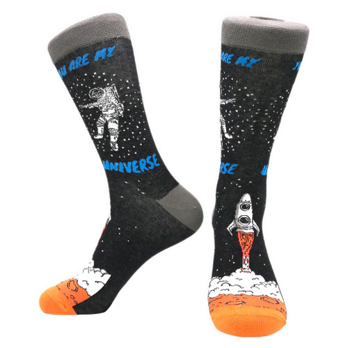 You are my Universe Space Socks