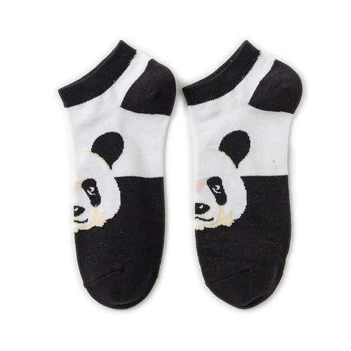 Men's Panda Ankle Socks
