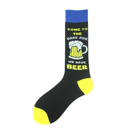 Men's "Come to the dark side, we have beer" Socks