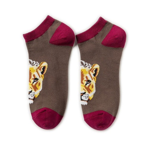 Ladies Tiger Face Ankle Socks, Sock Boutique, Biggest range of socks, best gift ideas, perfect gift ideas, kiwi
socks, nz socks, funky socks, cool socks, novelty socks, novelty gift socks, 
something for everyone, for someone who has everything, sock boutique nz, nzsb, 
ankle socks, ladies socks, men's socks, kids socks, teens socks, wellbeing socks, 
affordable socks, happy socks