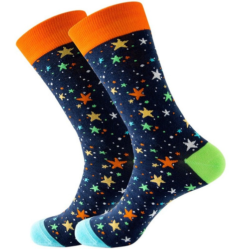 Star Socks, Unisex Star Socks, Crew Star Socks, Crew socks with Stars, You're a star socks