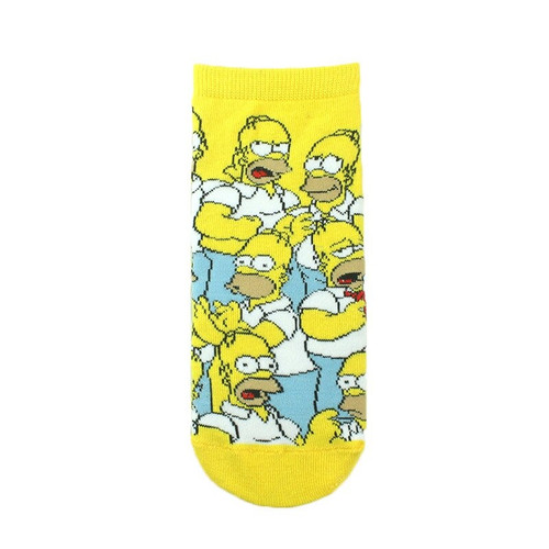 Homer Simpson Ankle Socks, homer simpson socks, homer, simpsons, cute ankle, ankle homer, sock boutique