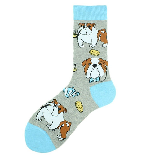 Bulldog Socks, dog socks, Bulldog, doggy socks, sock boutique, ladies dog socks, novelty socks, novelty dog socks, perfect gift ideas, nz socks, kiwi socks, bulldog lover socks, dog head socks