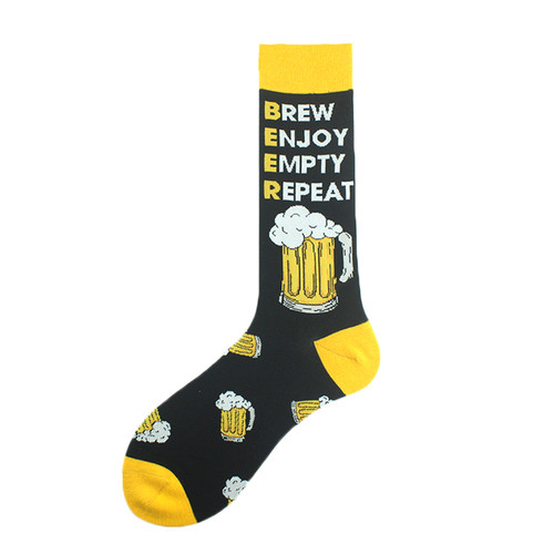 BEER Socks, brew socks, novelty beer socks, men's beer socks, sock boutique, beer socks for men, socks for men