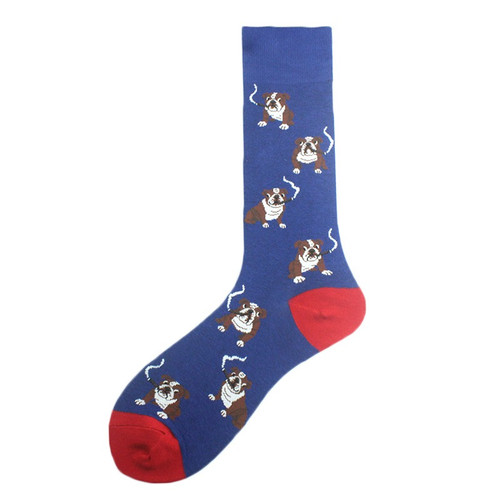 Smoking Dog Socks, dog socks, novelty dog socks, novelty socks, sock boutique