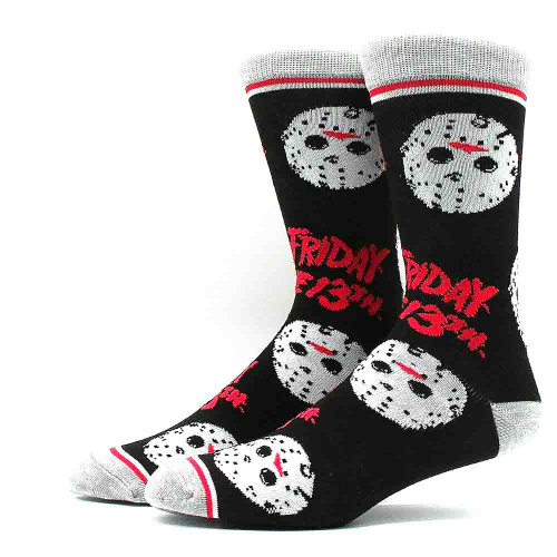 Friday 13th Socks, Friday socks, sock boutique, halloween socks, scary socks, freaky socky, creepy socks, serial killer socks, nz socks, funky socks, kiwi socks, novelty socks, novelty halloween socks