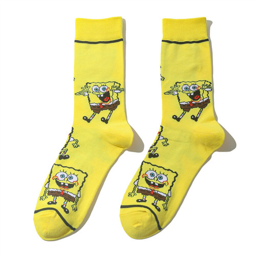 SpongeBob Square Pants Crew Socks, spongebob socks, men's spongebob socks, sponge socks, yellow sponge socks, sock boutique nz, Sock Boutique, Biggest range of socks, best gift ideas, perfect gift ideas, kiwi
socks, nz socks, funky socks, cool socks, novelty socks, novelty gift socks, 
something for everyone, for someone who has everything, sock boutique nz, nzsb, 
ankle socks, ladies socks, men's socks, kids socks, teens socks, wellbeing socks, 
affordable socks, happy socks