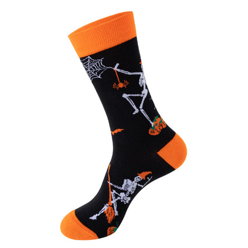 Dancing Skeleton Socks, dancing skeleton crew socks, ladies skeleton socks