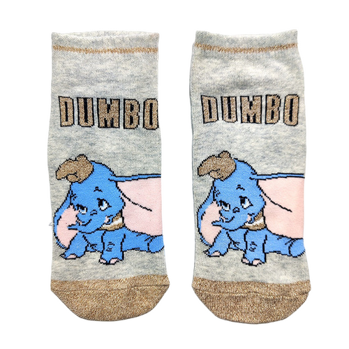 Dumbo Ankle Socks, Ladies Dumbo Ankle Socks, Dumbo The Elephant Socks, Dumbo The Elephant Socks