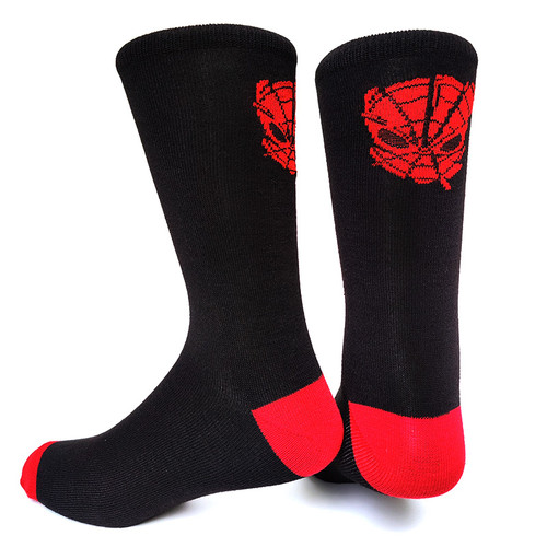 Ladies Subtle Spiderman Socks, Spiderman Socks, discreet Spiderman symbol socks