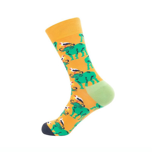 Buffalo Socks, Ladies Buffalo Socks, Cape Buffalo Socks, Orange Buffalo Socks