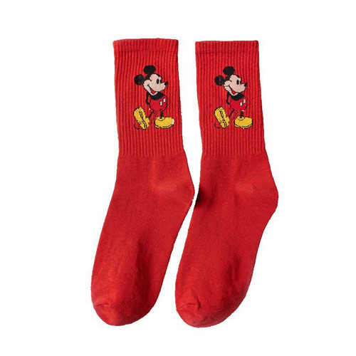 Mickey Mouse Socks, Ladies Mickey Mouse Socks, Mickey mouse crew socks