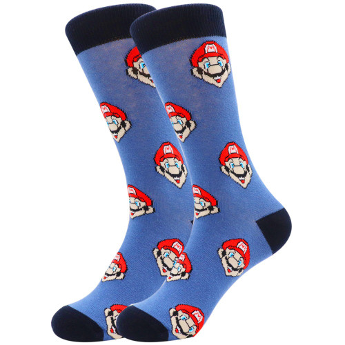 Super Mario Socks, Ladies Super Mario Socks, Gaming Super Mario Socks, Gaming Mario Style