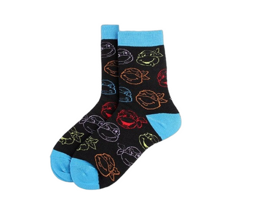 Teenage Mutant Ninja Turtles Socks, TMNT Socks, Ladies Teenage Mutant Ninja Turtles Socks, Turtle Socks, Teenage Turtle Socks, Ninja turtle socks