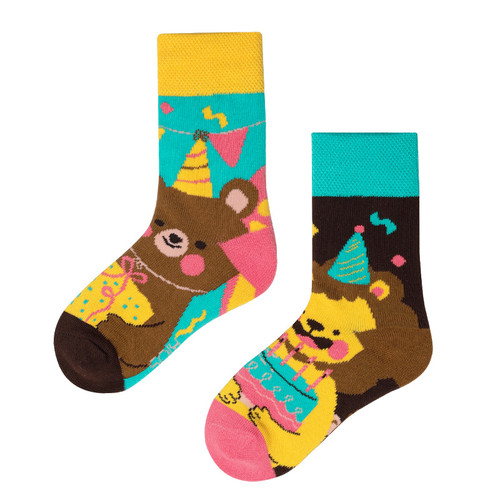 Kids Birthday Party Mismatched Socks