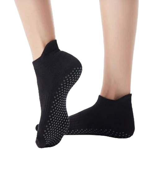 Black Anti-Slip Socks