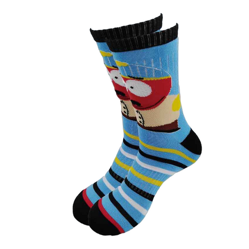 South Park Socks, cartoon socks, men's south park socks, tv show socks