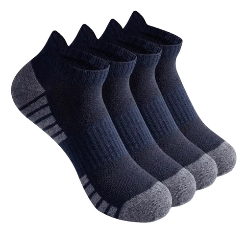 Navy Blue Sports Socks, Men's Navy Blue Sports Socks, Sports Socks for Men, Breathable Socks, Ankle Socks for men