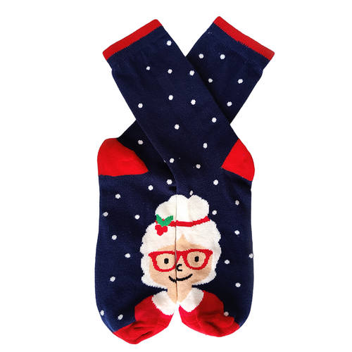 Mrs. Claus Socks, Santa socks, Christmas socks, Xmas socks, best range of christmas socks