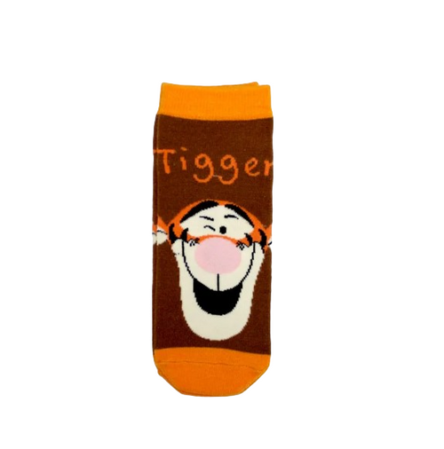 Ladies Mischievous Tigger Ankle Socks, Tigger Socks