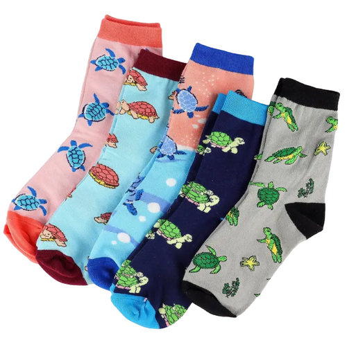 You're The Turtle Package Socks, Ladies You're The Turtle Package Socks, turtle socks, ladies turtle socks, You're The Turtle Package Turtle Socks