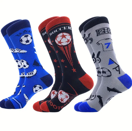 Football Socks, Men's Football Socks, Soccer Socks, Men's Soccer Socks, 3 pack men's socks, Sports Socks, Sports Socks for men