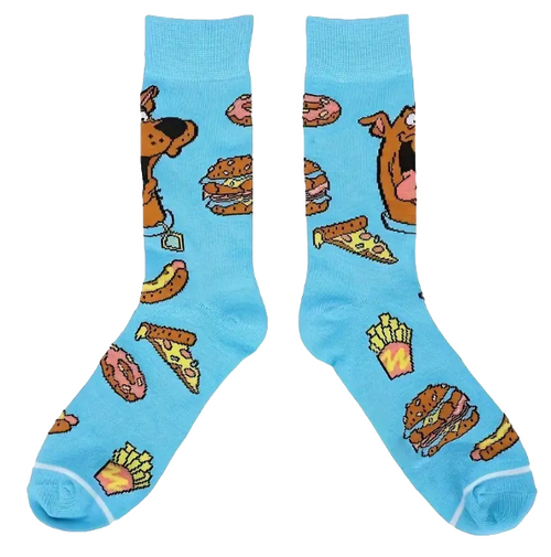 Scooby Snacks Socks, Ladies  Scooby Snacks Socks, Scooby Socks, Cartoon Scooby Socks, TV socks