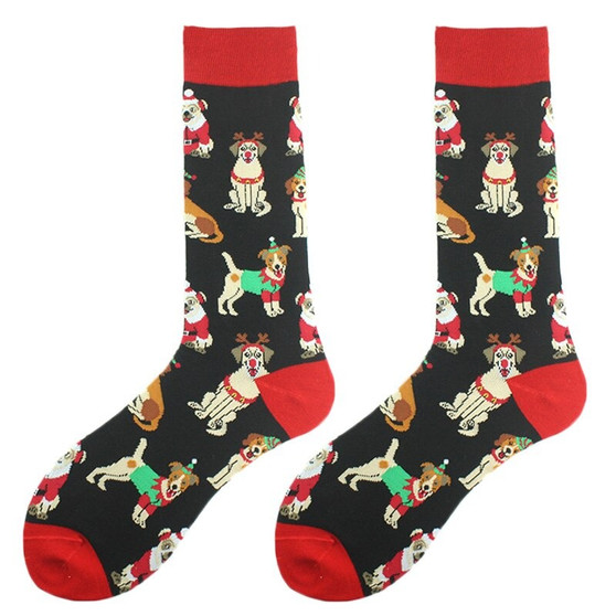 Christmas Dog Socks
