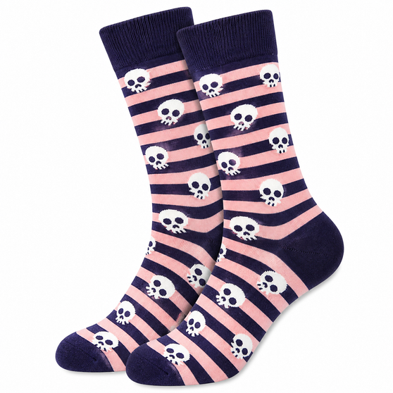 Pretty Dead Cute: Skull Socks, Ladies Pretty Dead Cute: Skull Socks, Ladies Skull Socks, Women's Skull Socks, Pink Skull Socks, Skull Pattern Socks, Skull Print Socks, Gothic Socks, Goth Socks, Pink Striped Socks, Women's Novelty Socks, Alternative Fashion Socks, Punk Socks, Rockabilly Socks, Emo Style Socks, Cute Skull Socks, Women's Crew Socks, Skull Design Socks, Pink Novelty Socks, Alternative Style Socks, Spooky Socks, Halloween Socks, Fashion Socks, Unique Gift For Her, Women's Fashion Socks, Cute Goth Socks, Skull Lover Gift