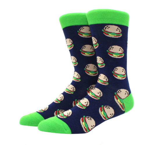 Burger Socks, Ladies Burger Socks